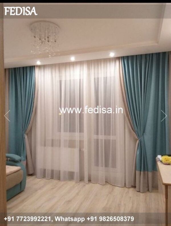 Cotton Voile Curtains Patio Curtains Floral Curtains