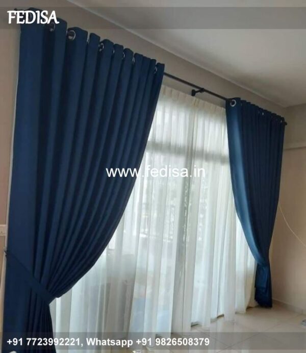 Blue Curtain Panels Nursery Curtains Blockout Curtains