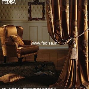 Decoration Parda Orange Curtains White Sheer Curtains