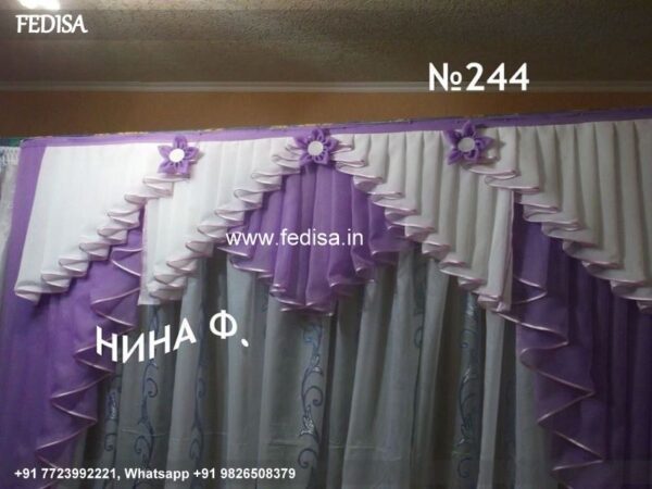 Drawing Room Parda Design Bathroom Window Curtains Sliding Door Curtains