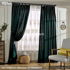 Luxury Curtains Living Room Bathroom Window Curtains Sliding Door Curtains