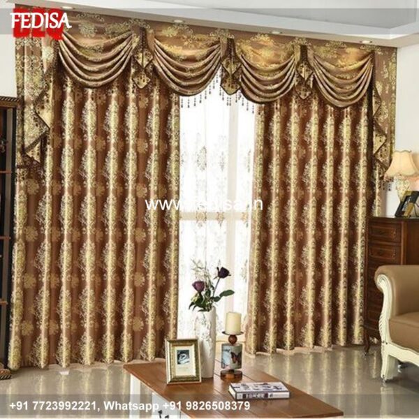 Window Design Parda Orange Curtains White Sheer Curtains