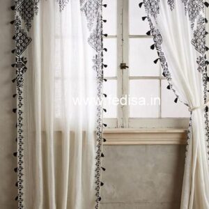Home Mandir Curtain Design Sliding Glass Door Blinds Beige Curtains