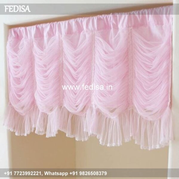 Window Parda Style Tab Top Curtains Curtain Wire