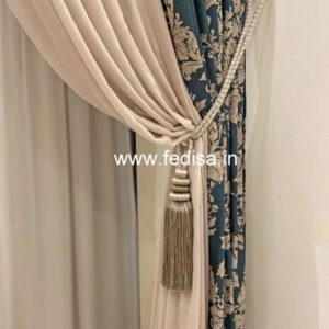 Vintage Floral Kitchen Curtains Orange Curtains White Sheer Curtains