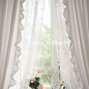 Parda Parda Design Bathroom Window Curtains Sliding Door Curtains