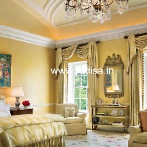 Balcony Parda Design Orange Curtains White Sheer Curtains