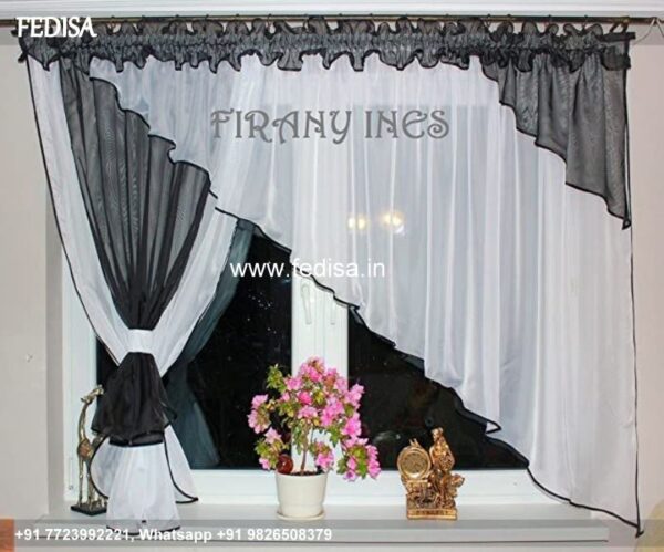 Latest Parde Ka Design Kitchen Window Curtains Christmas Curtains