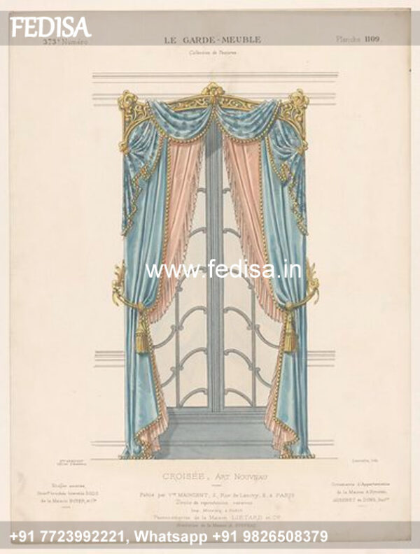 Floral Jacquard Curtains Patio Curtains Floral Curtains