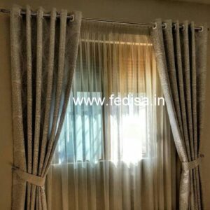 Abstract Design Curtains Modern Curtains Gray Curtains