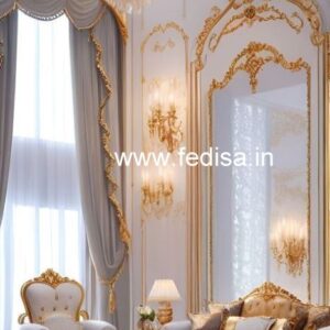 White Parda For Decoration Nursery Curtains Blockout Curtains