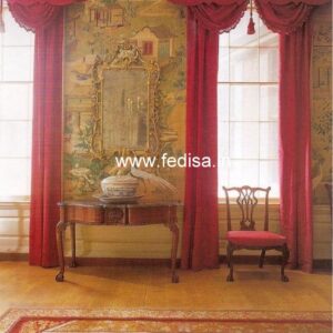 Teal Design Curtains Long Curtains Room Divider Curtain