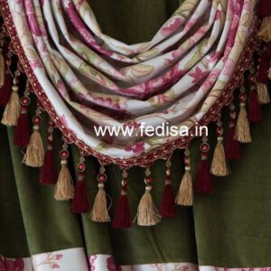 Bamboo Curtains Drapery Fabric Roman Curtains