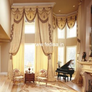 Thermal Door Curtain Cotton Curtains Kitchen Valances