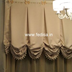 White Velvet Curtains Drapery Fabric Roman Curtains