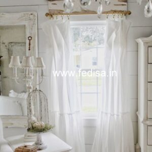 Back Tab Curtains Cotton Curtains Kitchen Valances