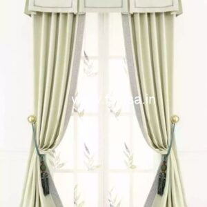 Bamboo Window Blinds Rose Gold Curtains Dark Green Curtains