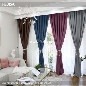 Austrian Blinds Burlap Curtains Kids Blackout Curtains