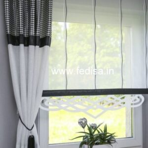 Flower Curtain Burlap Curtains Kids Blackout Curtains