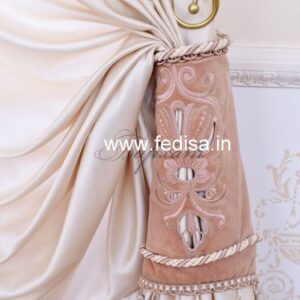 Boho Blackout Curtains Drapery Fabric Roman Curtains