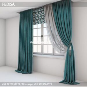 Stylish Curtains Drapery Fabric Roman Curtains