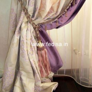 Blue Eyelet Curtains Small Window Curtains Hanging Curtains