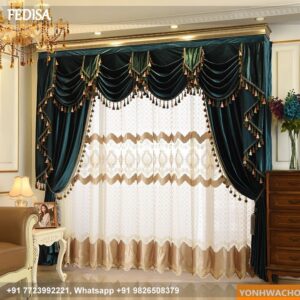 Gauze Curtains Green Velvet Curtains Curtain Shop