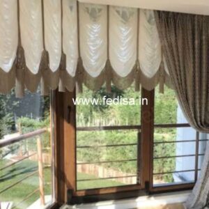 Garden Curtains Drapery Fabric Roman Curtains