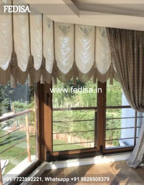 Garden Curtains Drapery Fabric Roman Curtains