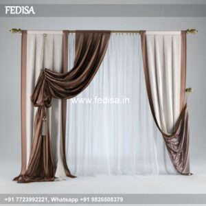 Opaque Curtains Drapery Fabric Roman Curtains