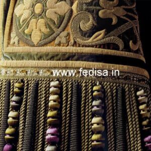 Waterfall Curtains Drapery Fabric Roman Curtains