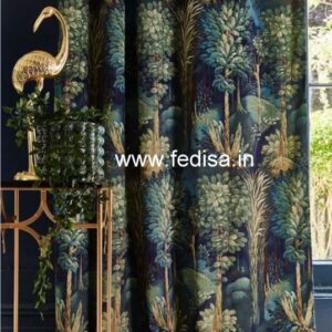 Decoration With Curtains Drapery Fabric Roman Curtains