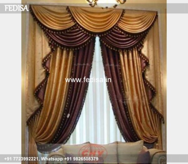 Contrast Curtain Design Small Window Curtains Hanging Curtains