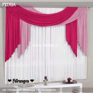 Roman Parda Design Cotton Curtains Kitchen Valances