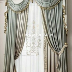 Home Decoration Parda Light Grey Curtains Window Curtains Online