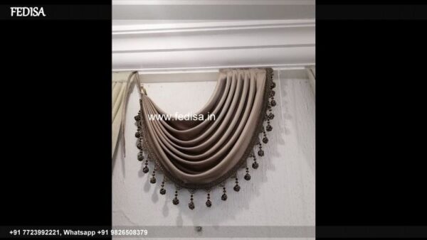 Modern Sliding Door Curtains Cotton Curtains Kitchen Valances