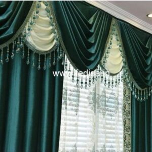 Blue Floral Curtain Fabric Green Velvet Curtains Curtain Shop