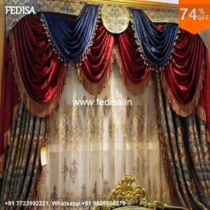 Curtain Plain Design Cotton Curtains Kitchen Valances