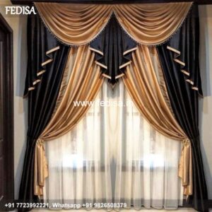 Stage Parda Design Drapery Fabric Roman Curtains