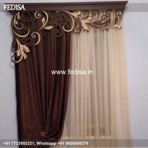Curtain Design For Arch Drapery Fabric Roman Curtains