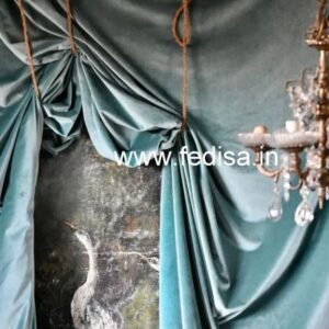 New Latest Parda Design Burlap Curtains Kids Blackout Curtains