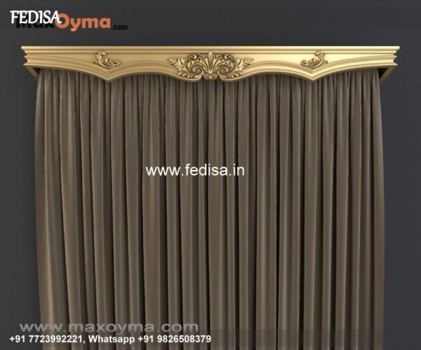 Designer Curtains Gatesville Rose Gold Curtains Dark Green Curtains