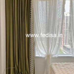 Ripple Curtain Design Green Velvet Curtains Curtain Shop