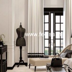 Valance Curtains Dark Grey Curtains Geometric Curtains
