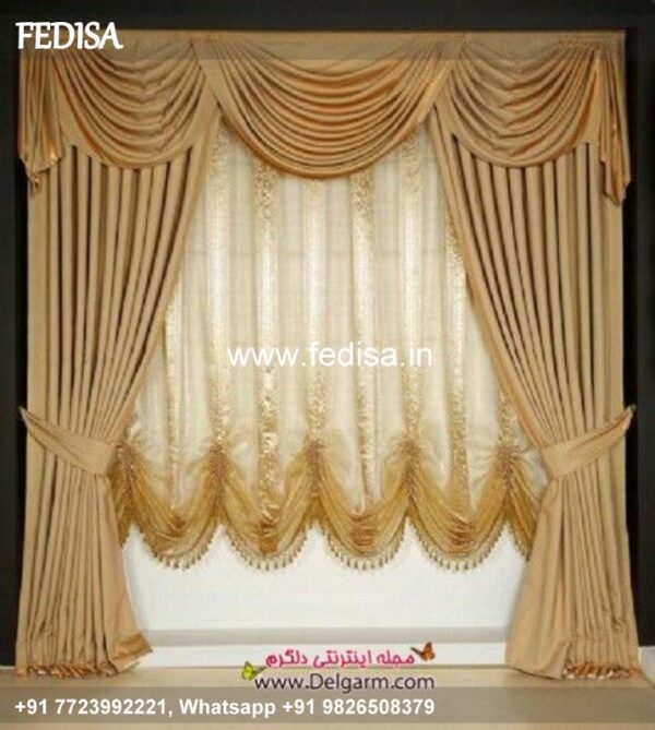 Custom Drapes Pink Blackout Curtains Beaded Door Curtain