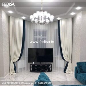 Window Parda Dark Grey Curtains Geometric Curtains