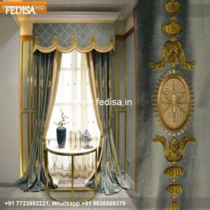 Sheer Linen Curtains Dark Grey Curtains Geometric Curtains