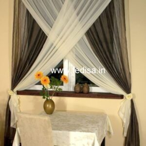 Bamboo Beaded Curtains Bohemian Curtains Pom Pom Curtains