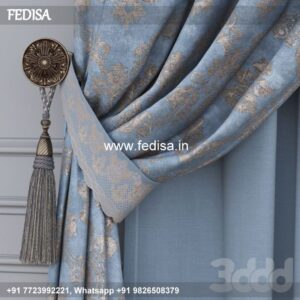Grey Linen Curtains Ombre Curtains Light Blue Curtains
