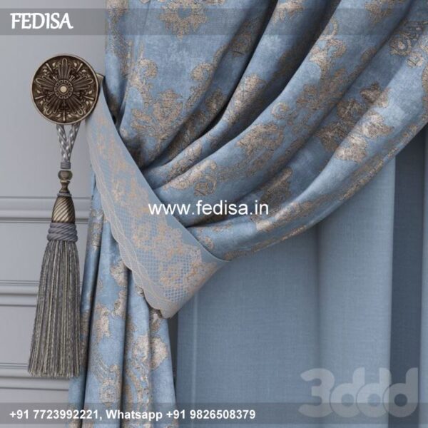 Grey Linen Curtains Ombre Curtains Light Blue Curtains